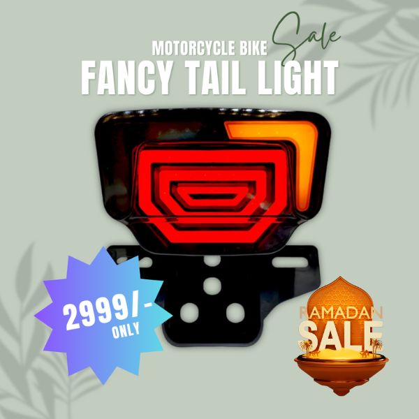Motorcycle LED Tail Light Brake Stop Light and indicators for Honda 125 / 70