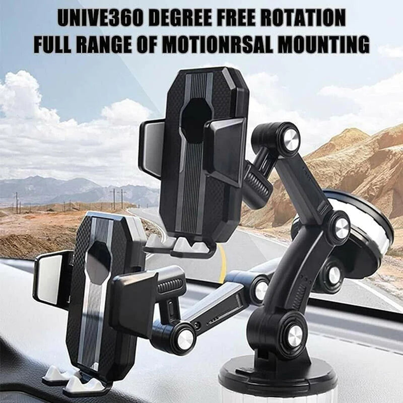 Car Phone Holder Universal 360° with Strong Suction Cup