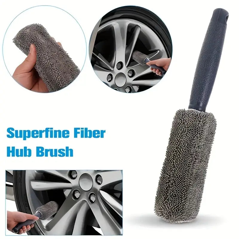 9 Pcs Car Wash Cleaning Microfiber kit