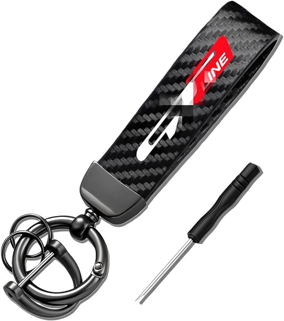 TPU Leather Universal Key Ring Clip for Car & Bike Key-Chain Clip