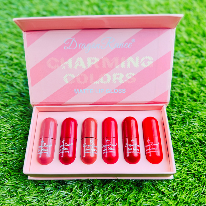 Dragon Ranee 6 in 1 Lipgloss  + 3 Gifts