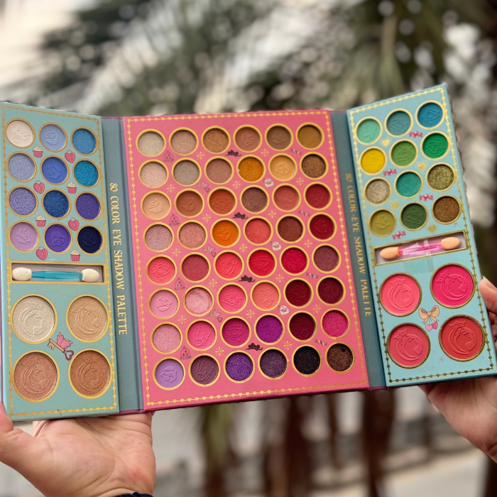 80 Color ALL IN ONE EYESHADOW Palette