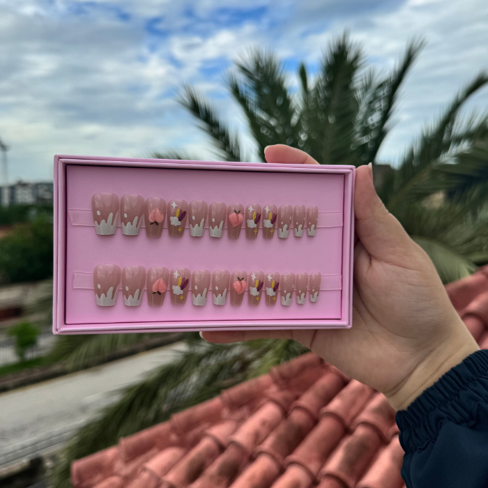 24 Pcs Floral Dream Nails