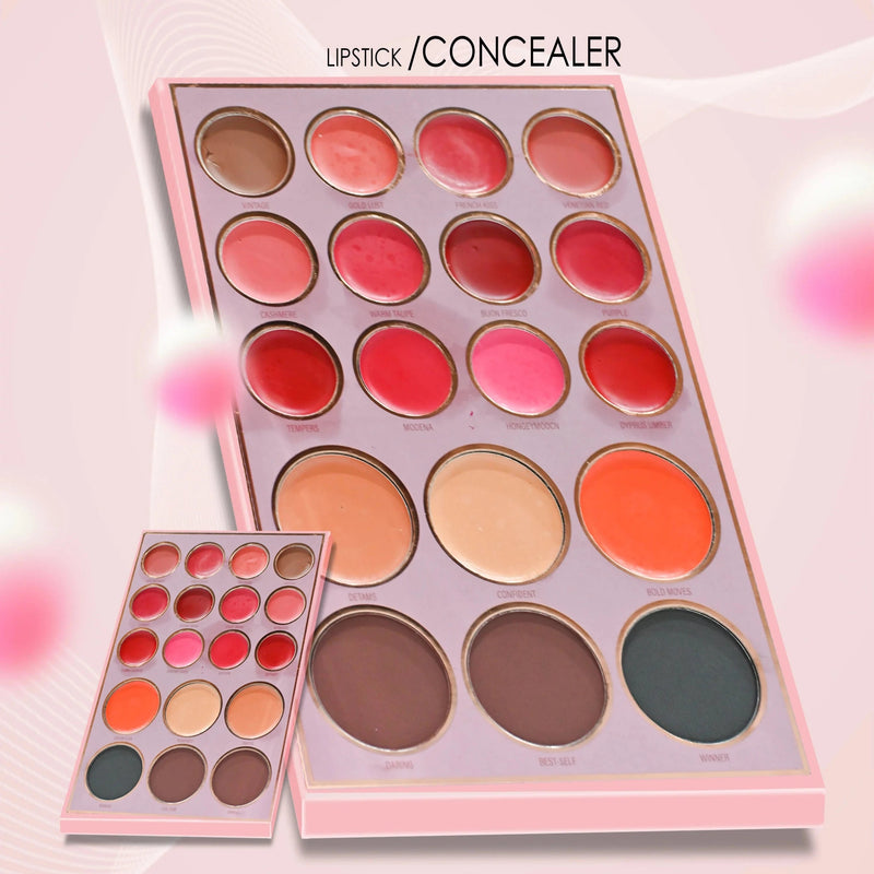 Mocallure 5 Pages Makeup Palette Book