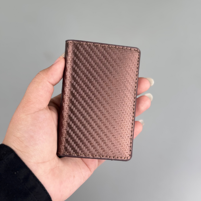 Vintage Carbon Fiber Men's Wallet