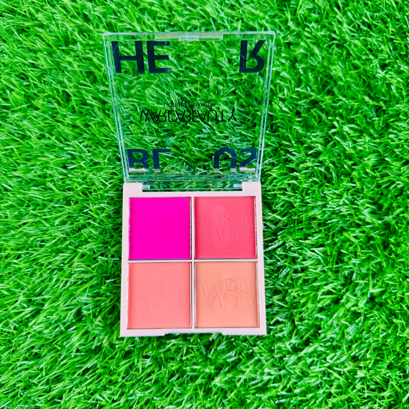 Vibrant Warda Beauty Blush Palette for a Radiant Glow