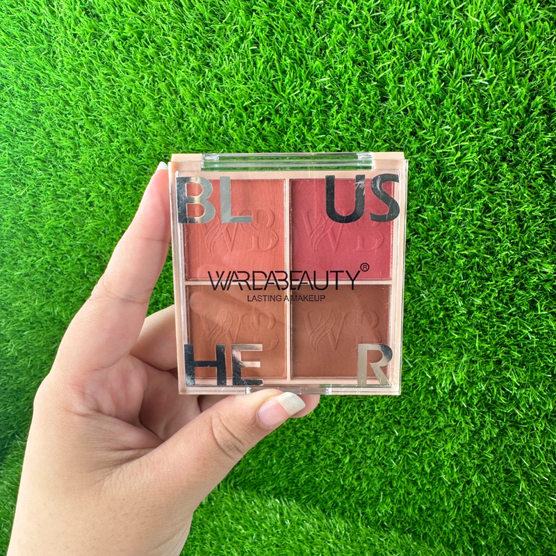 Vibrant Warda Beauty Blush Palette for a Radiant Glow