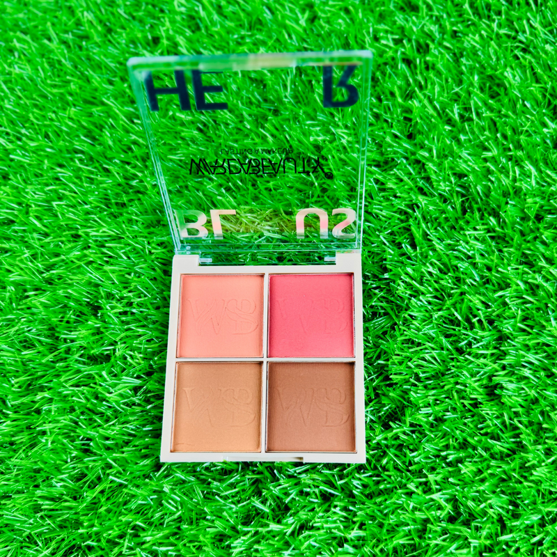 Vibrant Warda Beauty Blush Palette for a Radiant Glow